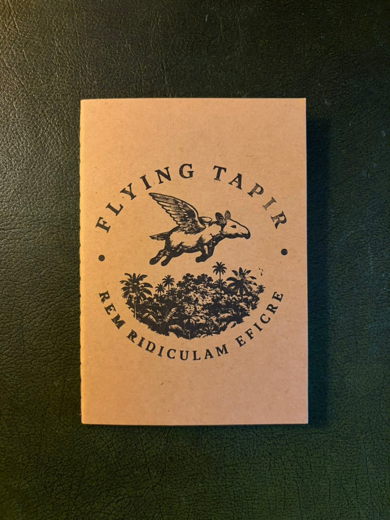 The Flying tapir field note book