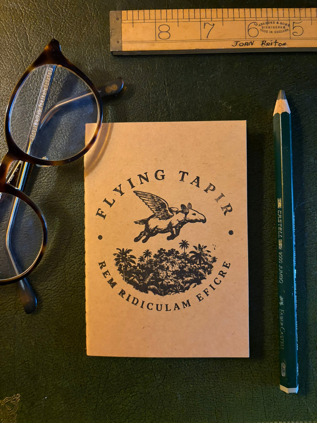 The Flying tapir field note book